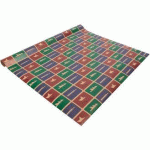 LOT DE 2 - PAPIER CADEAU DE NOËL 'CUT-OUT STYLE', EN ROULEAU