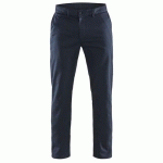 PANTALON DE TRAVAIL CHINO STRETCH 2D MARINE FONCÉ TAILLE 48C - BLAKLADER