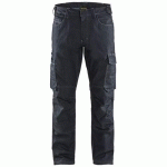 PANTALON DE TRAVAIL SERVICES DENIM STRETCH 2D MARINE TAILLE 48C - BLAKLADER