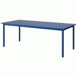 TABLE MALIBU 180X80 T4 4P STRA ABS BLEU U525/BLEU 5005