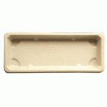 BOÎTE À SUSHI BIONIC 22X9X2 CM CELLULOSE NATUREL (VENDU PAR 800)