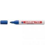 EDDING MARQUEUR PEINTURE E750 LAQUE BLEU, POINTE MOYENNE OGIVE, 840003