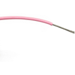 FIL ÉLECTRIQUE RS PRO BS4808 1 MM² 17 AWG, 1,5 KV C.A., PVC ROSE, 100M ( PRIX POUR BOBINE DE 100 )