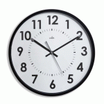 HORLOGE MURALE ABBY Ø 30 CM - À QUARTZ - NOIR