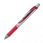PENTEL STYLO À BILLE ENERGEL RÉTRACTABLE 0.7MM ROUGE BL77