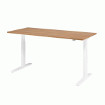 BUREAU ÉLECTRIQUE XMKA12 -180 X 80 CM NOYER - HAMMERBACHER