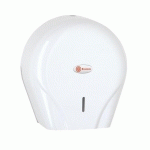 DISTRIBUTEUR PAPIER TOILETTE ROULEAU JUMBO BRUNEAU PLASTIQUE BLANC