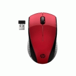 HP SOURIS SANS FIL 220 (ROUGE COUCHER DE SOLEIL)
