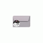 LOT DE 3 - PAQUET DE 20 ENVELOPPES POLLEN 90X140MM 120G/M2 - GRIS KOALA