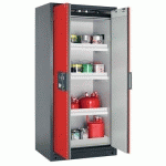 ARMOIRE SÉCURITÉ Q-CLASSIC-90 Q90.195.090 GRIS/ROUGE