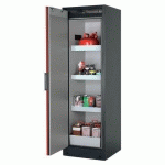 ARMOIRE SÉCURITÉ Q-PEGASUS-90 Q90.195.060.WDAC GRIS/ROUGE - ASECOS