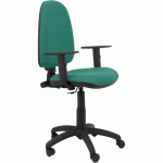 CHAISE AYNA BRAS RÉGLABLE - ROUE NYLON - VERT ÉMERAUDE - PIQUERAS Y CRESPO