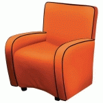 FAUTEUIL TEMPO PVC URBAN ORANGE