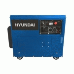 HYUNDAI - GROUPE ÉLECTROGÈNE DIESEL 5000 W - DÉMARRAGE ÉLECTRIQUE - TECHNOLOGIE AVR – HDG5000
