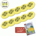 LOT DE 10 DISQUES VOLANTS PRO 140