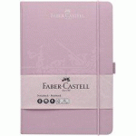 LOT DE 2 - FABER-CASTELL CARNET, A5, QUADRILLÉ, ROSE