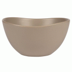 LOT DE 6 - WAVY COUPELLE SABLE 14,5X14X7,5 CM