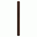 POTELET CARREFOUR Ø 76 MM - GALVA MARRON 8017 - PROCITY