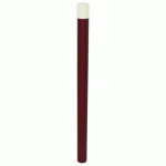 POTELET URBIN PMR TÊTE BOMBÉE MÉT HTR 1.20M Ø90MM ROUGE 3004 - BUTON DESIGN