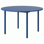 TABLE MALIBU Ø 120 T5 4P STRA ABS BLEU U525/BLEU 5005