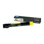 TONER JAUNE HAUTE CAPACITÉ LEXMARK POUR X950 / X952 / X954