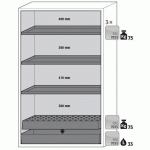 ARMOIRE SÉCURITÉ S-CLASSIC-90 S90.196.120 JAUNE