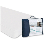 MIROYTENGO - DERMIS PROTECTOR MATTRESS WHITE WATERPROOF BREATHABLE SINGLE BED WATERPROOF ANTI-DUSTMITE SOFT 105X180/190 CM