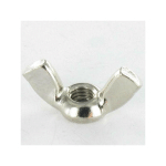 VIS EXPRESS - ECROU OREILLES LAITON NICKELÉ M6 FORME AMERICAINE CONDITIONNEMENT: 100 PIÈCES