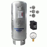 KIT COMPLET RÉSERVOIR GALVANISÉ MASSAL SP TYPE ACS 1000 LITRES 6 BARS