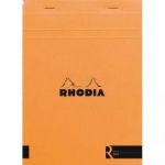 R BY RHODIA BLOC DE DIRECTION COUVERTURE TOUCHÉ SOFT ORANGE 14,8X21CM 70 FEUILLES LIGNÉ