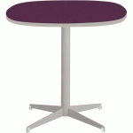 TABLE TAMARIS 80 X 80 PL.PRUNE/SABLE PIET.SABLE/TRANSP.