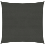 VOILE D'OMBRAGE 160 G/M² ANTHRACITE 4,5X4,5 M PEHD