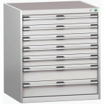 BOTT 1 ARMOIRE À TIROIRS SL-879-7.2 AVEC 7 TIROIRS POUR CHARGE LOURDE - BOTT