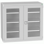 BOTT 1 ARMOIRE À PORTES TRANSPARENTES CUBIO 1300X650X1200MM - BOTT