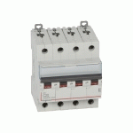 DISJONCTEUR DX³ 6000 10KA BORNES À VIS 4P 400V COURBE C POUR PEIGNE HX³ TRADITIONNEL 20A - LEGRAND - 407899