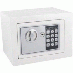 MINI COFFRE-FORT, AVEC SERRURE ÉLECTRONIQUE, BLEU
