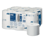 PAPIER TOILETTE TORK PREMIUM EXTRA DOUX MID-SIZE 3 ÉPAISSEURS, LOT DE 18 ROULEAUX, 472139