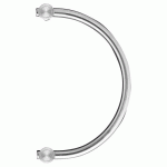 POIGNÉE DE TIRAGE FORME C ES23 POUR PORTE BATTANTE - INOX SATINÉ KARCHER DESIGN