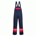 PORTWEST FR57 COTTE À BRETELLES BIZFLAME PLUS MARINE - TAILLE XXL
