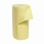 ROULEAUX FEUILLES ABSORBANTES MONOCOUCHE JAUNES TOUS LIQUIDES CORROSIFS