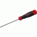 TOURNEVIS POZIDRIV À LAME HEXAGONALE ET MANCHE BI-MATIÈRE - PZ1 - LONGUEUR 100 MM SAM OUTILLAGE