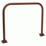 ARCEAU DE PROTECTION SIMPLE 1.50 M PLATINES- ZINC ASP CORTEN - PROCITY