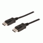 CÂBLE DE RACCORDEMENT DISPLAYPORT, MÂLE - MÂLE - LOT DE 3