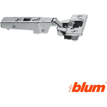 HINGE DROITE GATE 95º CLIP TOP BLUM ATION TETON BLUM R-71B9580 - PLAQUÉ NICKEL