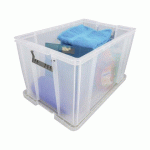BOÎTE DE RANGEMENT PLASTIQUE 85 L WHITEFURZE - INCOLORE