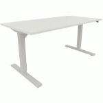 BUREAU RÉGLABLE HEAVY DUTY BASIC - 1530 MM - BLANC - ACTIFORCE