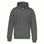 COTTOVER SWEATSHIRT À CAPUCHE ENFANT - CERTIFIÉ GOTS ANTHRACITE - TAILLE 6 ANS