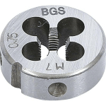 BGS TECHNIC - FILIERE M7 X 0.75 X 25 METRIQUE PAS FIN DE 7 X 075 CAGE DE 25.4 MM