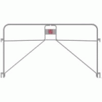 GARDE-CORPS DE MONTAGE À CLAVETTE -TYPE B- POUR DUO-45