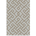 PAPIER PEINT GRIS & MARRON MOTIF GÉOMÉTRIQUE TAPISSERIE GRAPHIQUE STYLE ART DÉCO PAPIER PEINT INTISSÉ GRIS STYLE VINTAGE - GRIS, OR